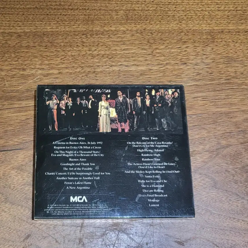 [BUNJANG] Andrew Lloyd Webber Evita 1979 Broadway Premiere Cast Recording 2CD Package / 뮤지컬 Evita 에비타 CD(2개 패키지)