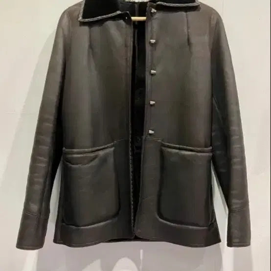 [BUNJANG] Fendi Shearling Jacket / 펜디(Fendi) 무톤 풀-랭스 시어링 자켓 정품