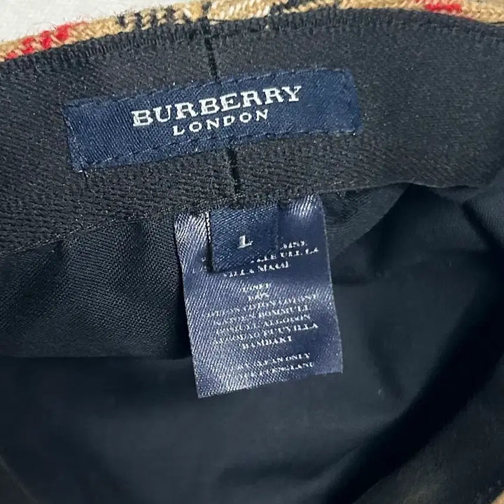 [BUNJANG] Burberry Nova Check Hunting Cap / L 버버리 노바체크 헌팅캡