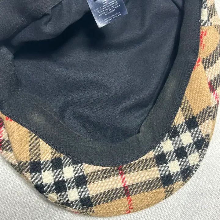 [BUNJANG] Burberry Nova Check Hunting Cap / L 버버리 노바체크 헌팅캡