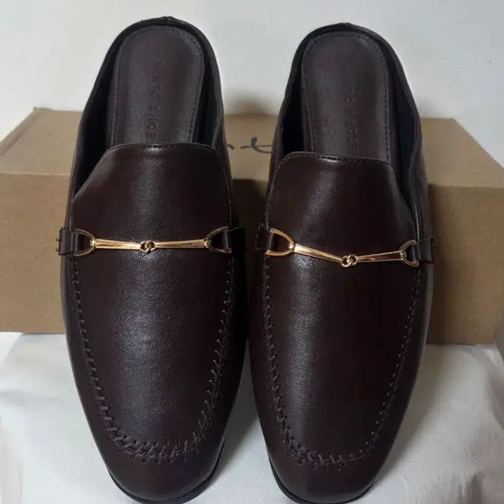 [BUNJANG] Brown Mules (New) / 밤색 뮬((새상품))