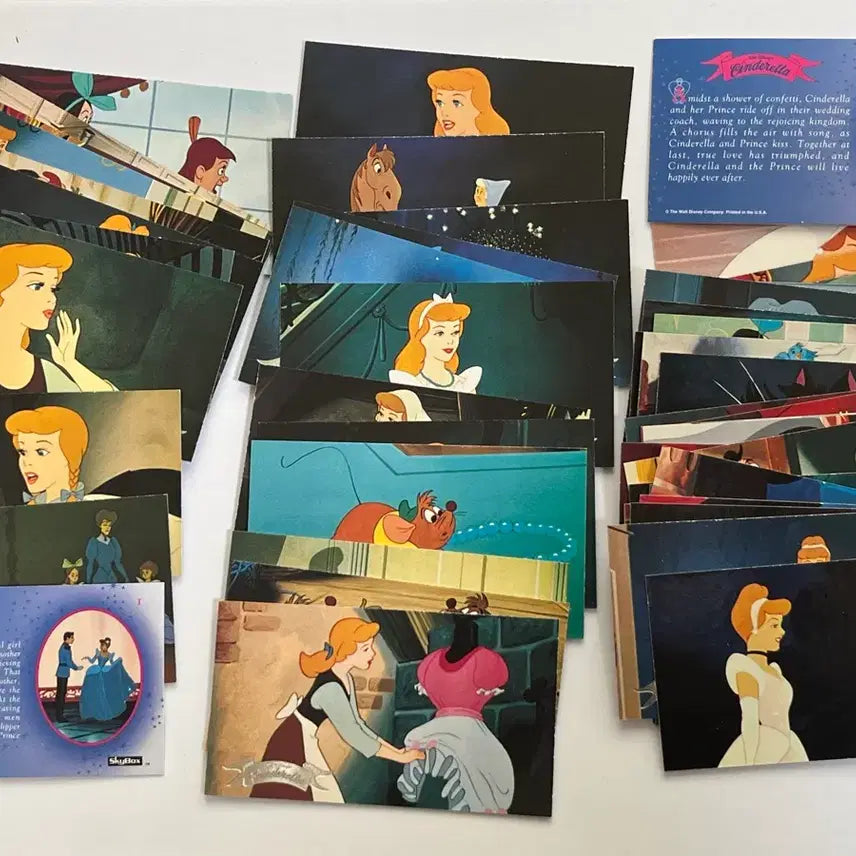 [BUNJANG] Disney Cinderella Limited Edition Vintage Card Pack / 디즈니 신데렐라 리미티드 빈티디 카드팩