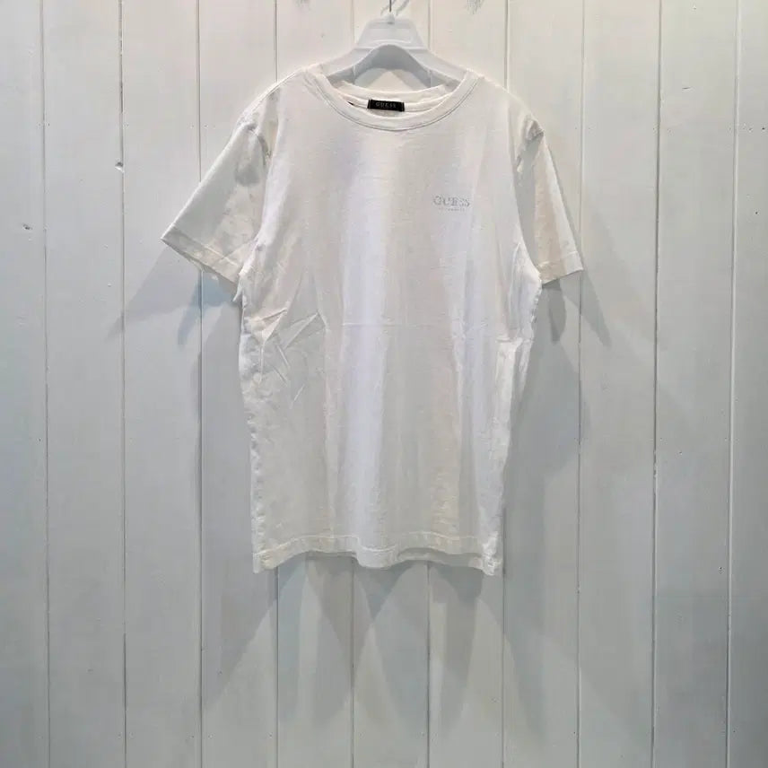 [BUNJANG] GUESS White Short Sleeve T-Shirt (Size L) / GUESS 게스 반팔티