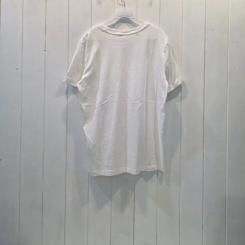[BUNJANG] GUESS White Short Sleeve T-Shirt (Size L) / GUESS 게스 반팔티