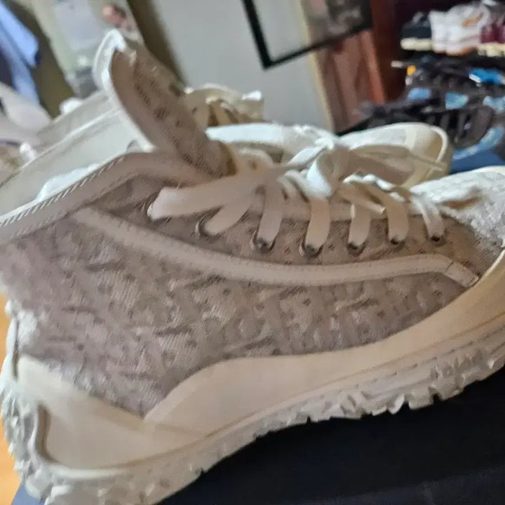 [BUNJANG] Dior B28 High-Top Sneakers / 정품/디올b28하이탑스니커즈39(250)