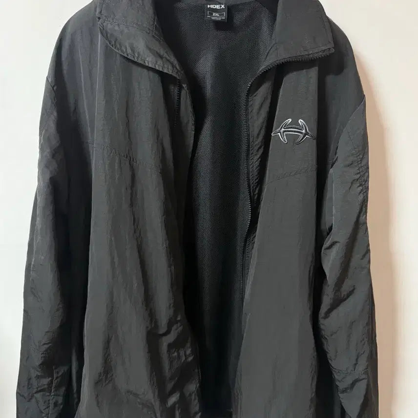 [SOLD OUT] HDEX 차콜 나일론 바람막이 에어메쉬 2XL