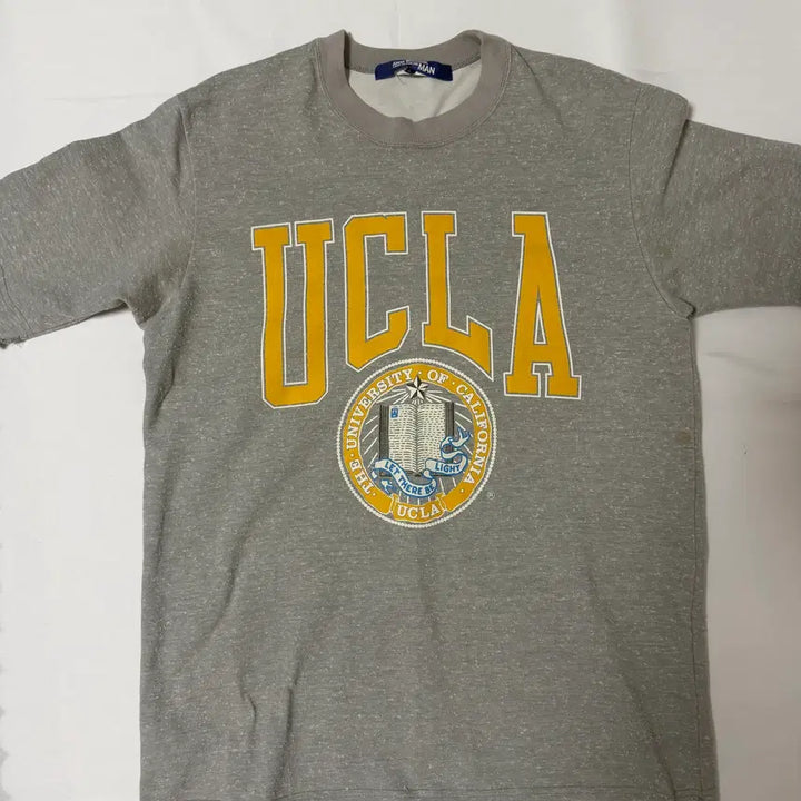 [BUNJANG] Junya Watanabe x UCLA T-shirt (Gray, L) / 준야 와타나베 X UCLA 반팔 티셔츠(그레이, L)