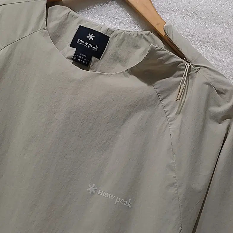 [BUNJANG] Snow Peak Lightweight Woven Half-Sleeve Jumper Tee / 스노우피크 경량 우븐 반팔 점퍼 티 점퍼 남성 루즈 S 훌륭 사랑봉봉
