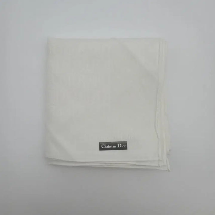 [BUNJANG] Dior Logo Pattern Jacquard Handkerchief Scarf / 디올 손수건 스카프 정장용 포켓치프 JRSBCF11735-1235-01