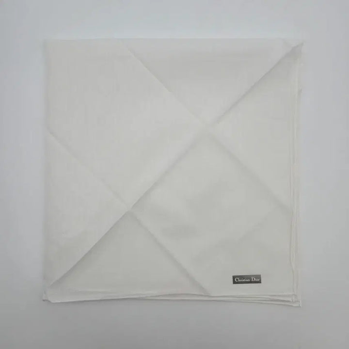 [BUNJANG] Dior Logo Pattern Jacquard Handkerchief Scarf / 디올 손수건 스카프 정장용 포켓치프 JRSBCF11735-1235-01