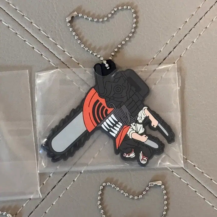 [BUNJANG] Chainsaw Man Ichiban Kuji Prize I Rubber Keychain Set - Reze, Angel, Beam / 체인소맨 쿠지 제일복권 I상 고무 러버 키링 일괄 레제 천사 빔