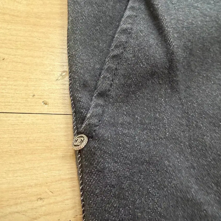 [BUNJANG] Time Black Roll-up Jeans / 타임.롤업.블랙진