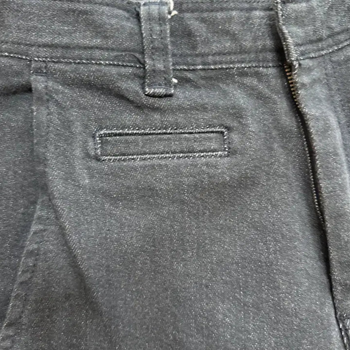 [BUNJANG] Time Black Roll-up Jeans / 타임.롤업.블랙진