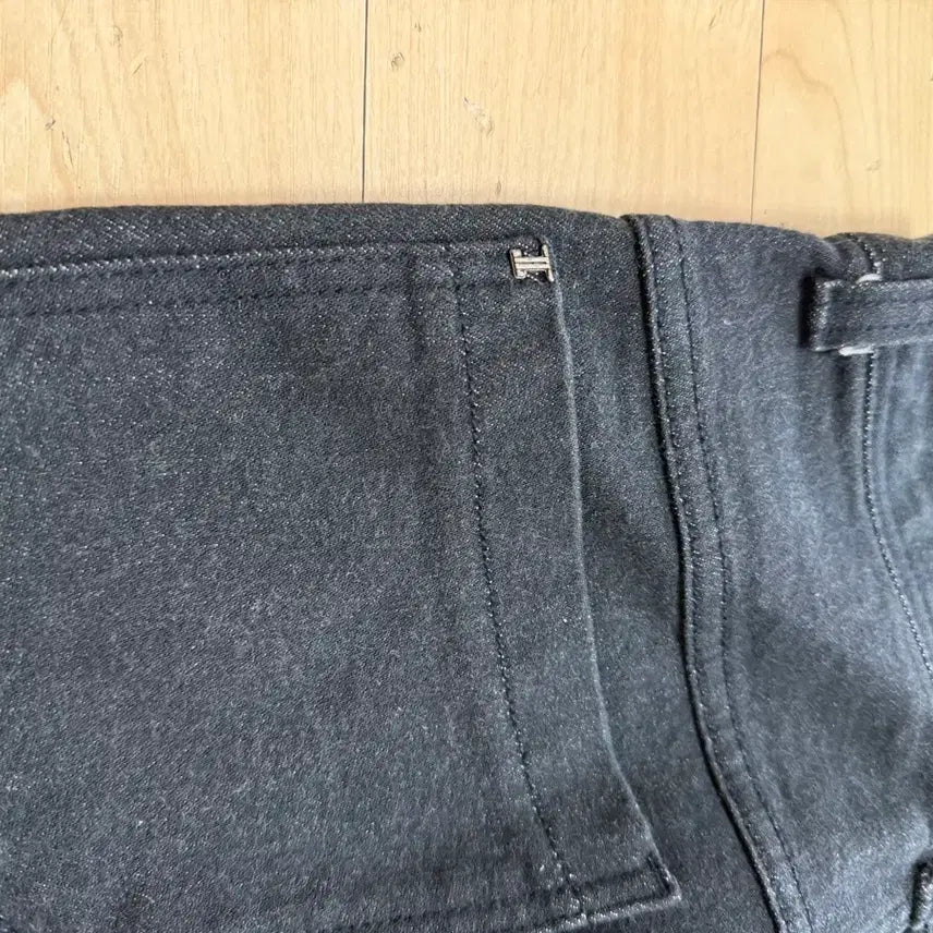 [BUNJANG] Time Black Roll-up Jeans / 타임.롤업.블랙진