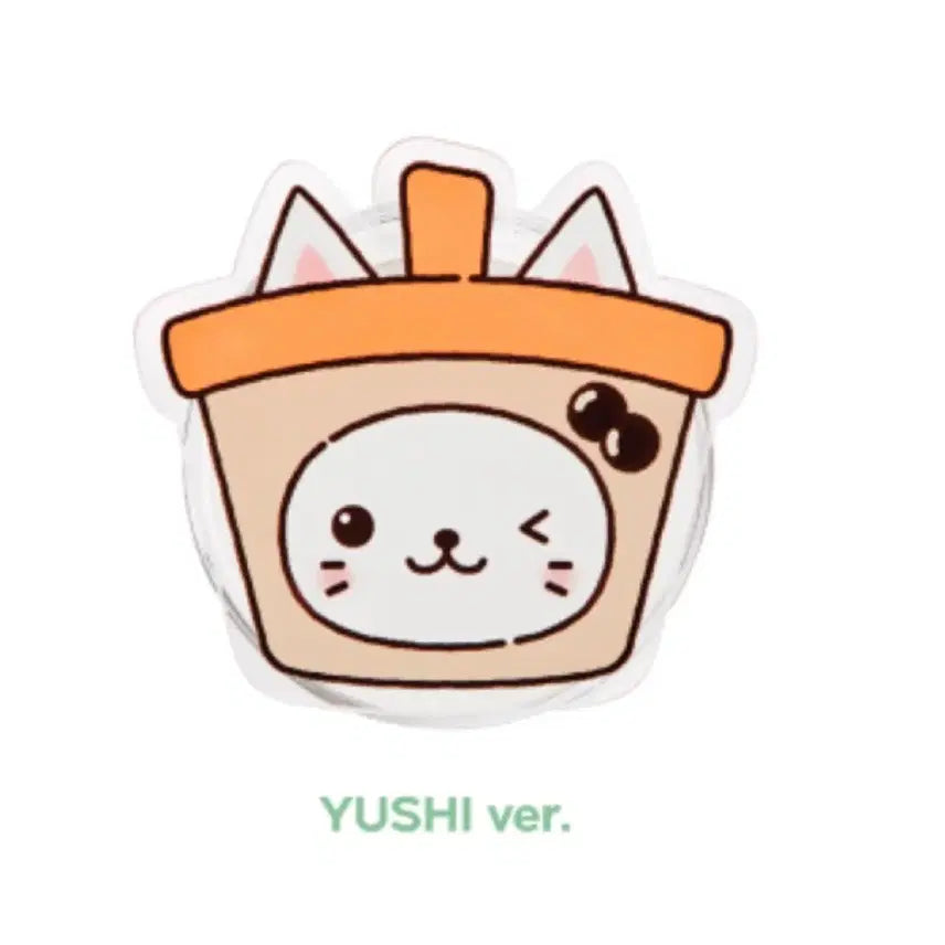 [BUNJANG] NCT WISH Yuushi Bakery Bubble Cat Grip Talk / 엔시티 위시 베이커리 유우시 버블냥 그립톡 포카