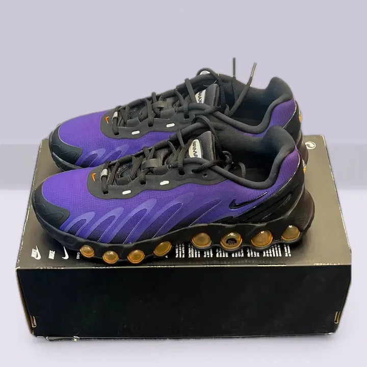 [BUNJANG] Nike Air Max DN8 Black Purple Sneakers / 나이키 남성 에어 맥스 DN8 블랙 퍼플 새상품
