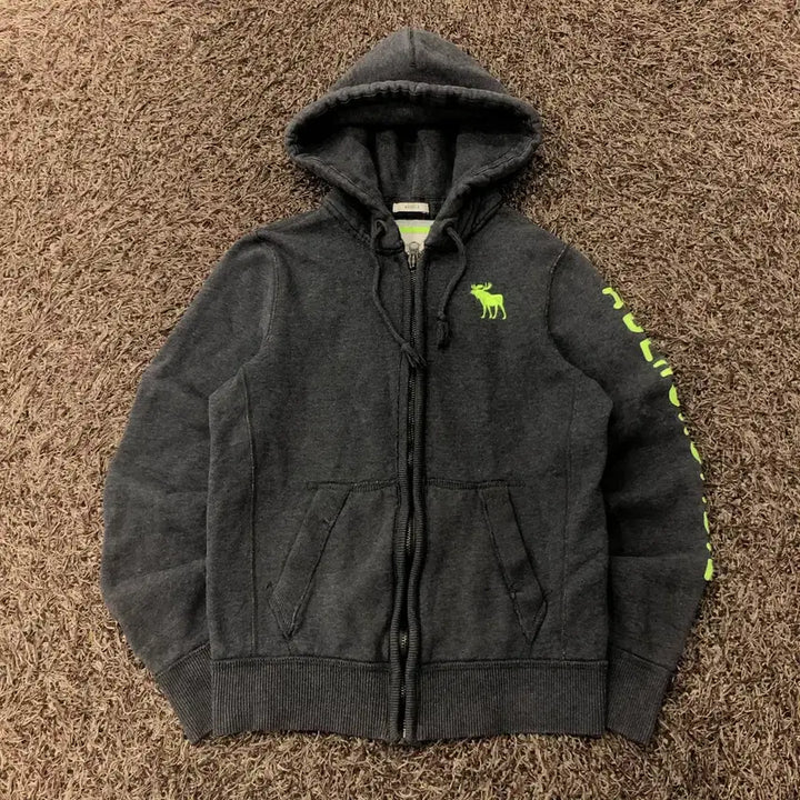 [BUNJANG] Abercrombie &amp; Fitch Hooded Zip-Up Jacket / S 아베크롬비 후드집업