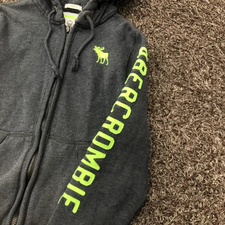 [BUNJANG] Abercrombie &amp; Fitch Hooded Zip-Up Jacket / S 아베크롬비 후드집업