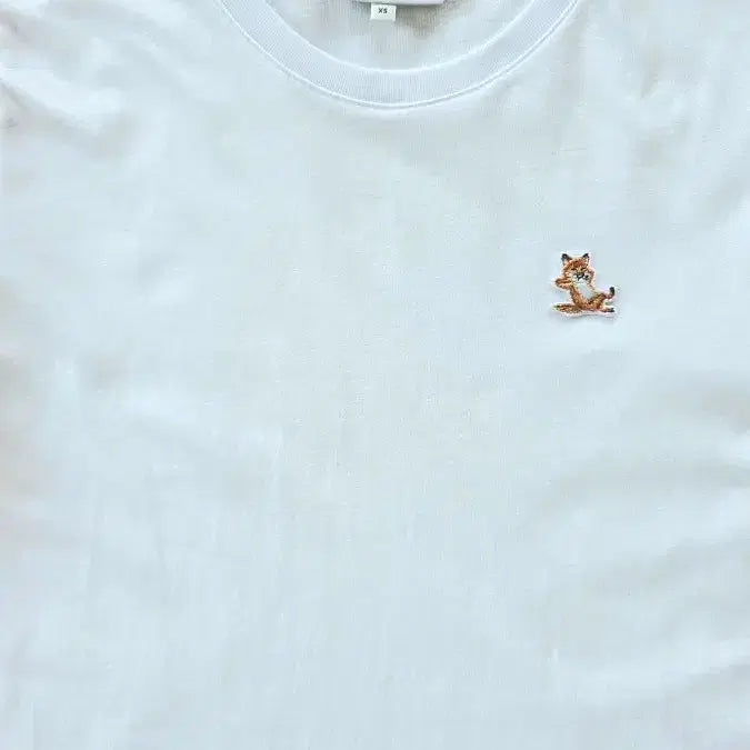 [SOLD OUT] 메종 키치네 칠렉스폭스 패치 화이트티.XS.