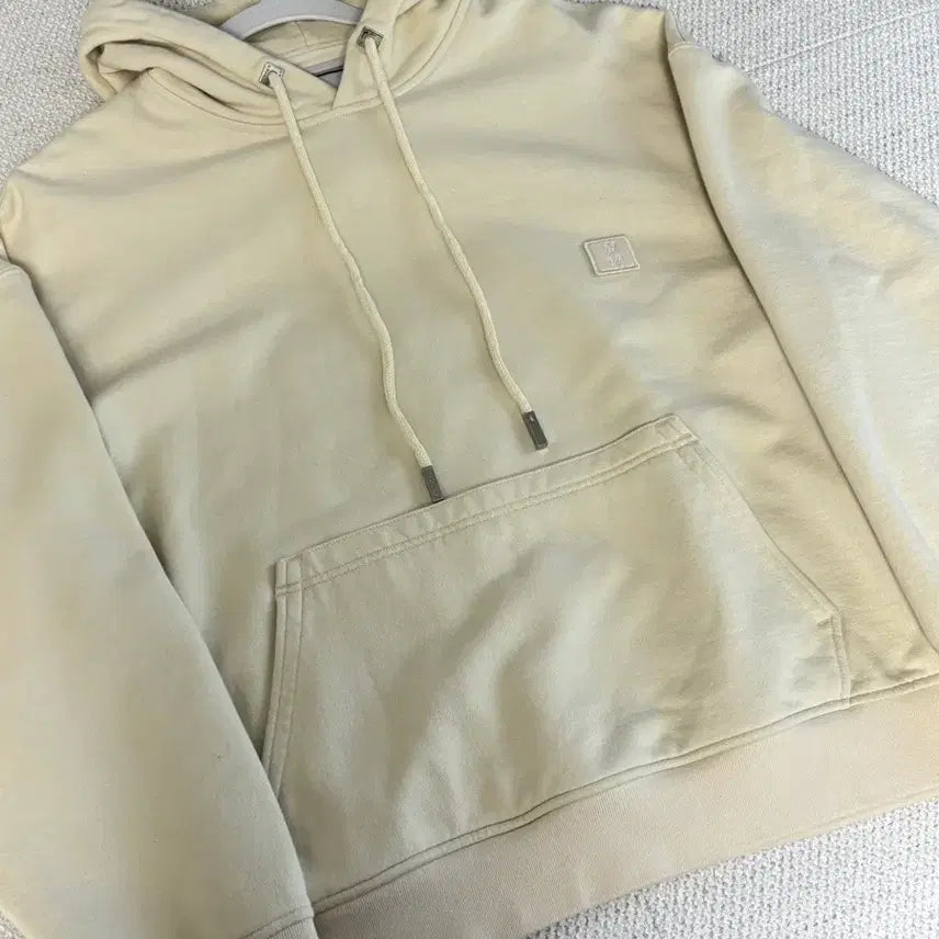 [SOLD OUT] [새상품급] 우영미 23SS 플라워 아이보리 후드티 48사이즈