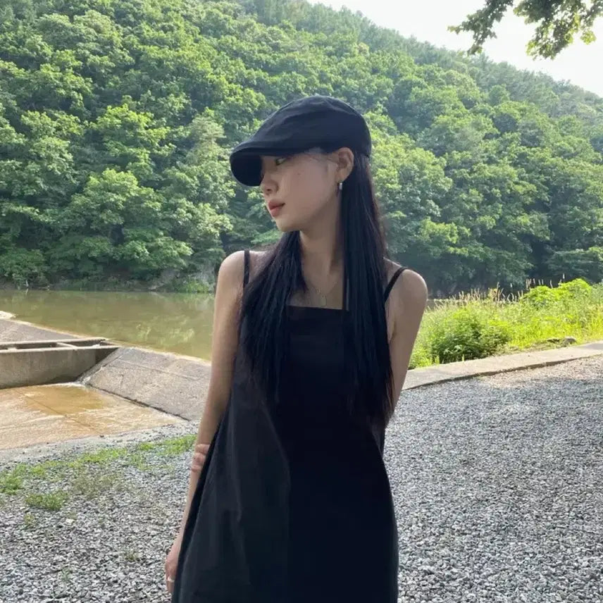 [BUNJANG] Panning Formal Hunting Cap Black / 패닝 포멀 헌팅캡 블랙