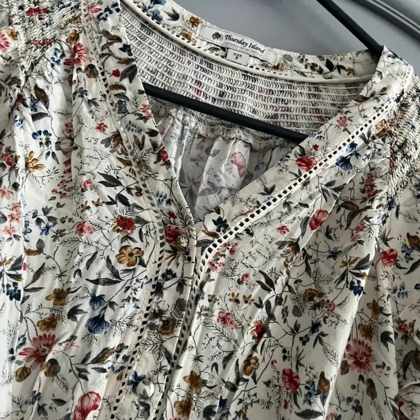 [BUNJANG] Thursday Island Floral Long Dress (S) / 써스데이아일랜드 원피스 s사이즈