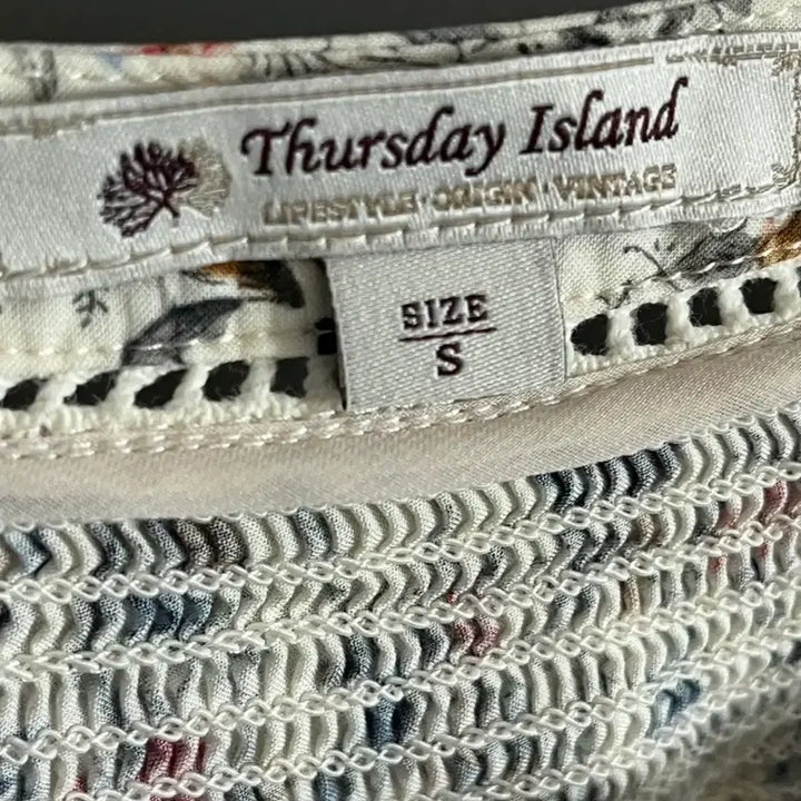 [BUNJANG] Thursday Island Floral Long Dress (S) / 써스데이아일랜드 원피스 s사이즈
