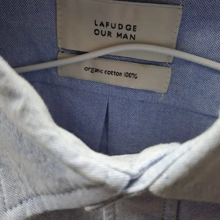 [BUNJANG] Sky Blue Cotton Shirt / 하늘색 면 셔츠