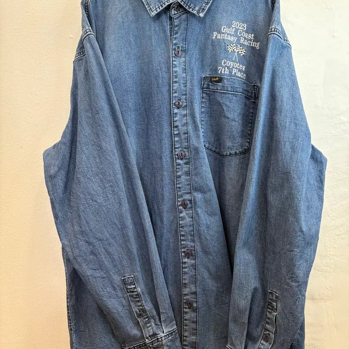 [BUNJANG] Lee Extreme Motion All Purpose Denim Shirt XXL / LEE (리) 데님셔츠