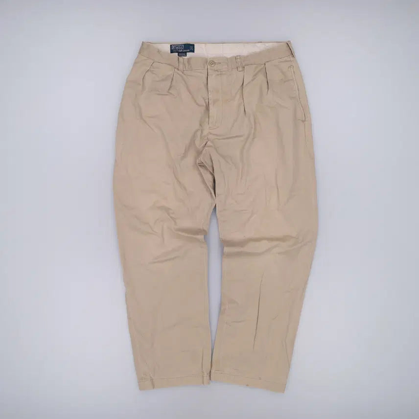 [BUNJANG] Polo Ralph Lauren Pleated Chino Pants / 35/32 폴로 핀턱 치노팬츠 0420H1