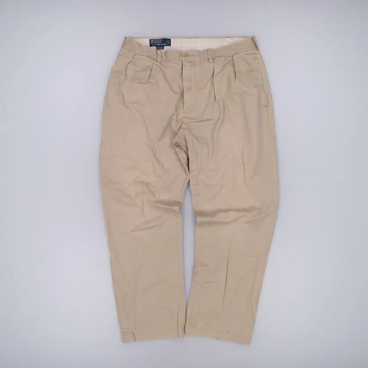 [BUNJANG] Polo Ralph Lauren Pleated Chino Pants / 35/32 폴로 핀턱 치노팬츠 0420H1
