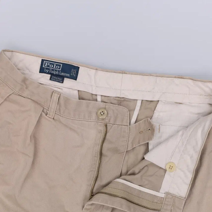 [BUNJANG] Polo Ralph Lauren Pleated Chino Pants / 35/32 폴로 핀턱 치노팬츠 0420H1
