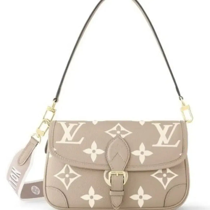 [BUNJANG] Leather Beige Shoulder Bag Crossbody / 가죽베이지 숄더백 크로스백
