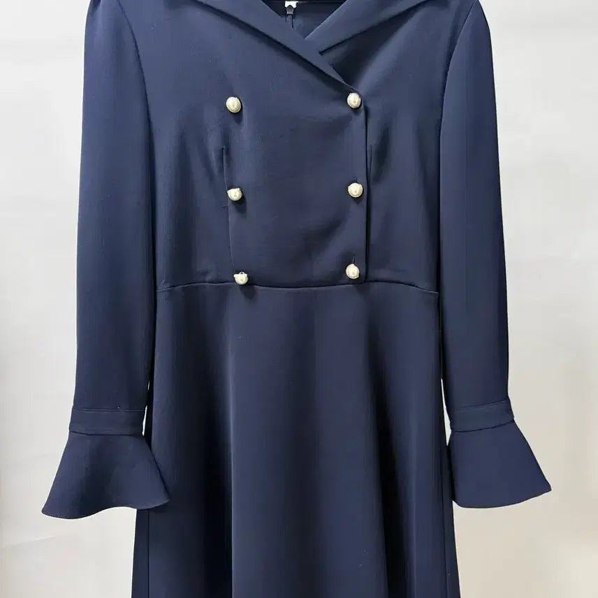 [SOLD OUT] 하케쉬 세일러 펄 원피스 (네이비)