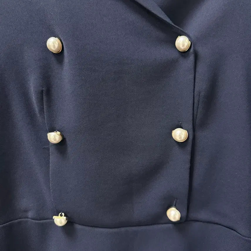 [SOLD OUT] 하케쉬 세일러 펄 원피스 (네이비)