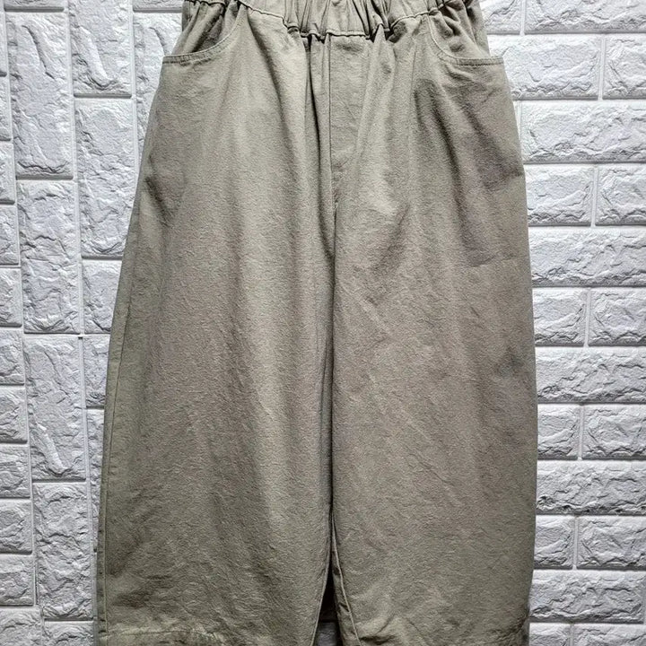 [BUNJANG] The Oily Cotton Rayon Blend Wide Baggy Pants / the oily 면.레이온 와이드 배기팬츠