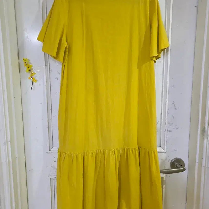 [BUNJANG] Summer Linen Long Dress / 여름 시원한 마 린넨 롱원피스  깨끗해요 가슴단면 53