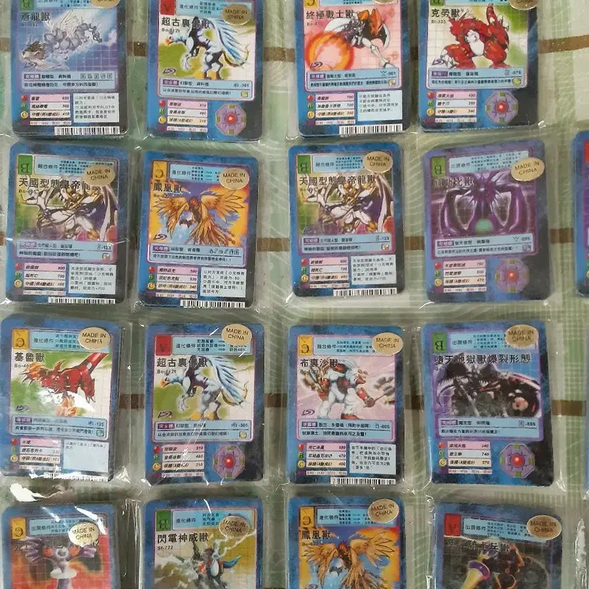 [BUNJANG] Digimon Mini Card Pack (38 Packs) / 고전 디지몬 미니카드 9팩