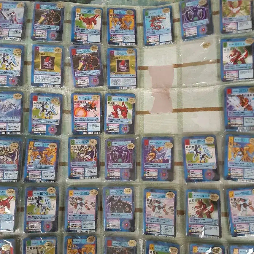 [BUNJANG] Digimon Mini Card Pack (38 Packs) / 고전 디지몬 미니카드 9팩