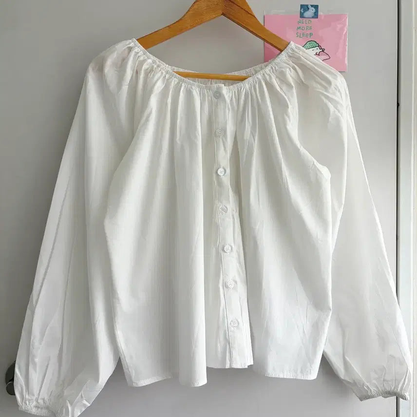 [SOLD OUT] (새상품) 화이트 블라우스