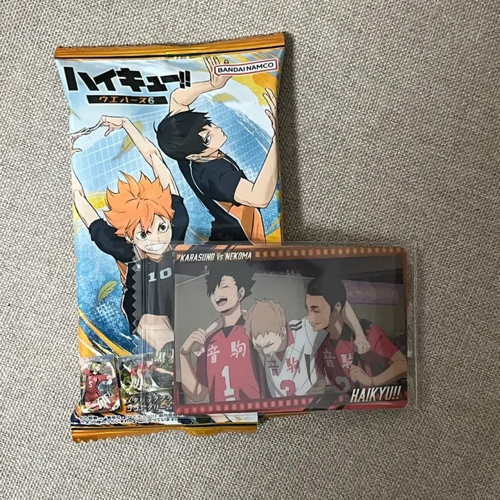 [BUNJANG] Haikyu!! Kuroo Yak High Premium Wafer Card (Sealed) / 하이큐 웨하스 카드 쿠로오 야쿠