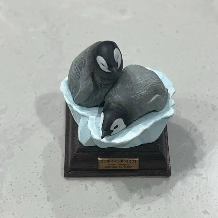 [BUNJANG] Kidam Club Nature Technical Color Antarctic Series Emperor Penguin Chick Figure / 기담클럽 네이쳐테크니컬러 남극 시리즈 황제펭귄새끼