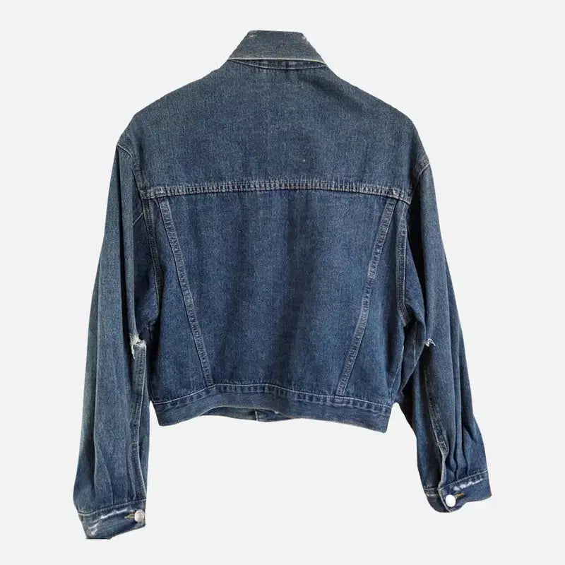[BUNJANG] Vincent Blue Denim Jacket M7133 / 빈센트 블루 여자 청자켓 M M7133