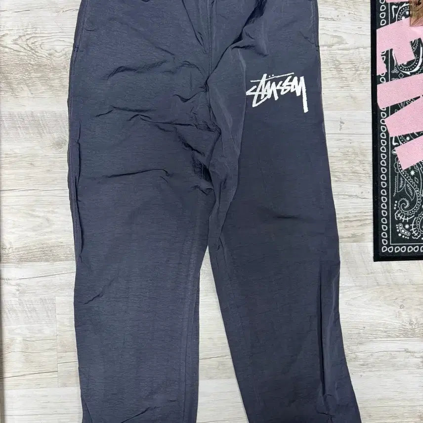 [BUNJANG] Nike Stussy Beach Pants Off Noir (Size M) / [M] 나이키 스투시 비치 팬츠 오프 느와르