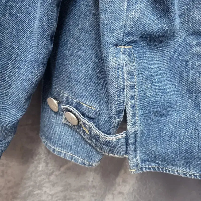 [BUNJANG] MESENSE Layered Hooded Denim Jacket / MESENSE JEANS 후드 청자켓 (레이어드형)