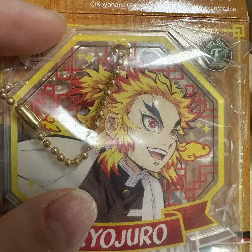 [BUNJANG] Demon Slayer: Mugen Train Lottery Keychain / 귀멸의칼날 쿠지 무한열차 키링