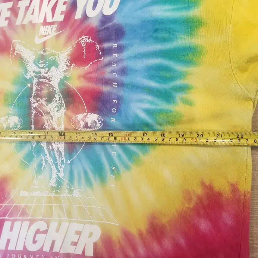 [BUNJANG] Nike HIGHER Dyed Short Sleeve T-Shirt - Size L / 나이키 HIGHER 염색 반팔 티셔츠 L
