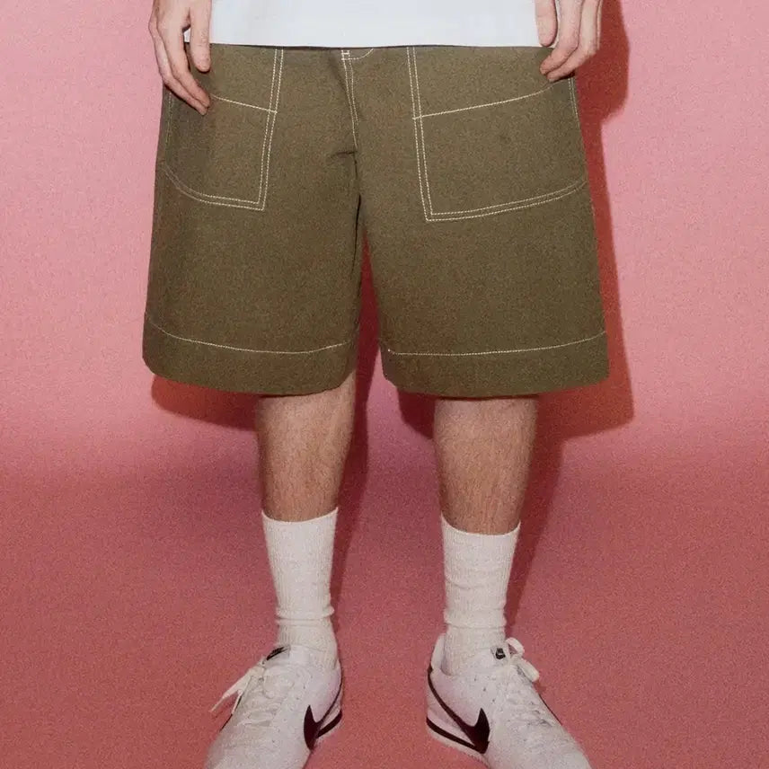 [BUNJANG] Thisisneverthat Stitch Bermuda Pants Size 3 / (1회착용)디써티원 스티치 버뮤다 팬츠 3size [정가 79,000원]