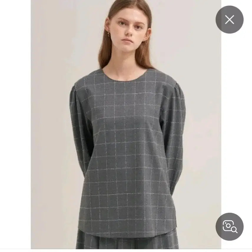 [BUNJANG] Beanpole Check Two-Piece Set / 빈폴 체크 투피스 세트 (상의+스커트)