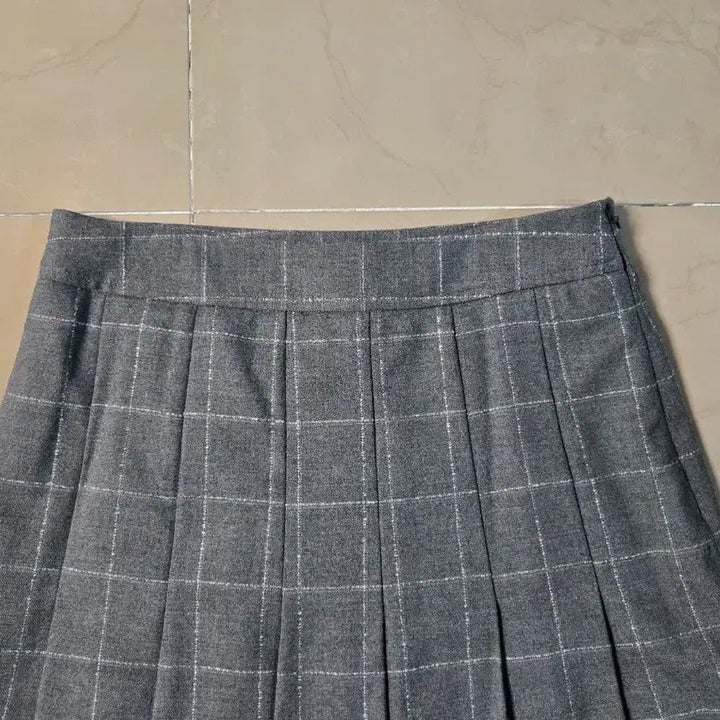 [BUNJANG] Beanpole Check Two-Piece Set / 빈폴 체크 투피스 세트 (상의+스커트)